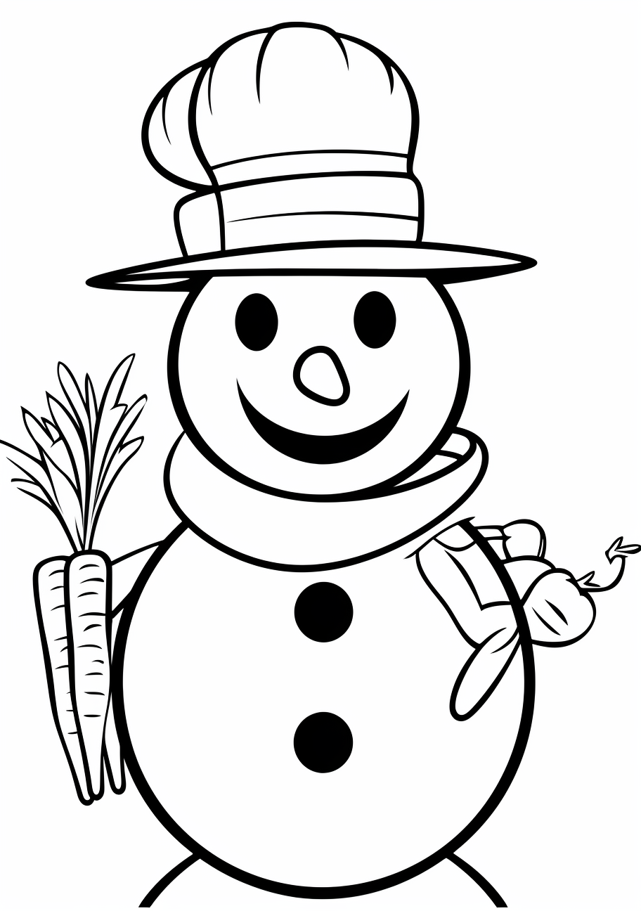 Free Printable Simple Coloring Pages for Kids