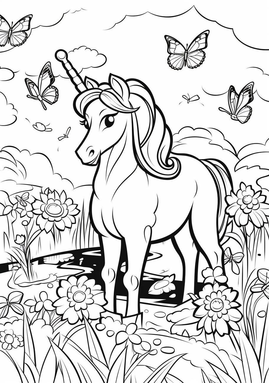 coloring pages of real ponies