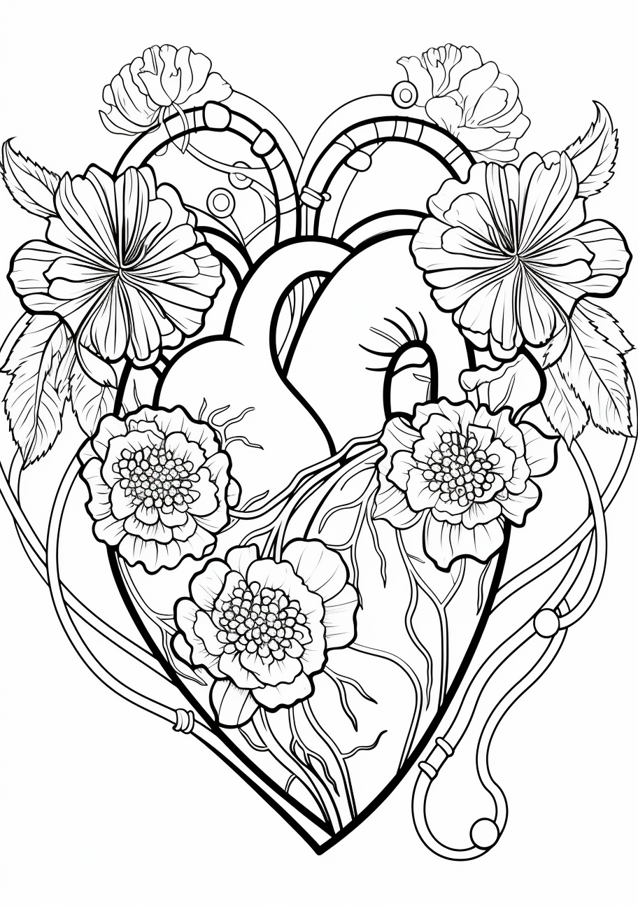 valentines day coloring pages for adults