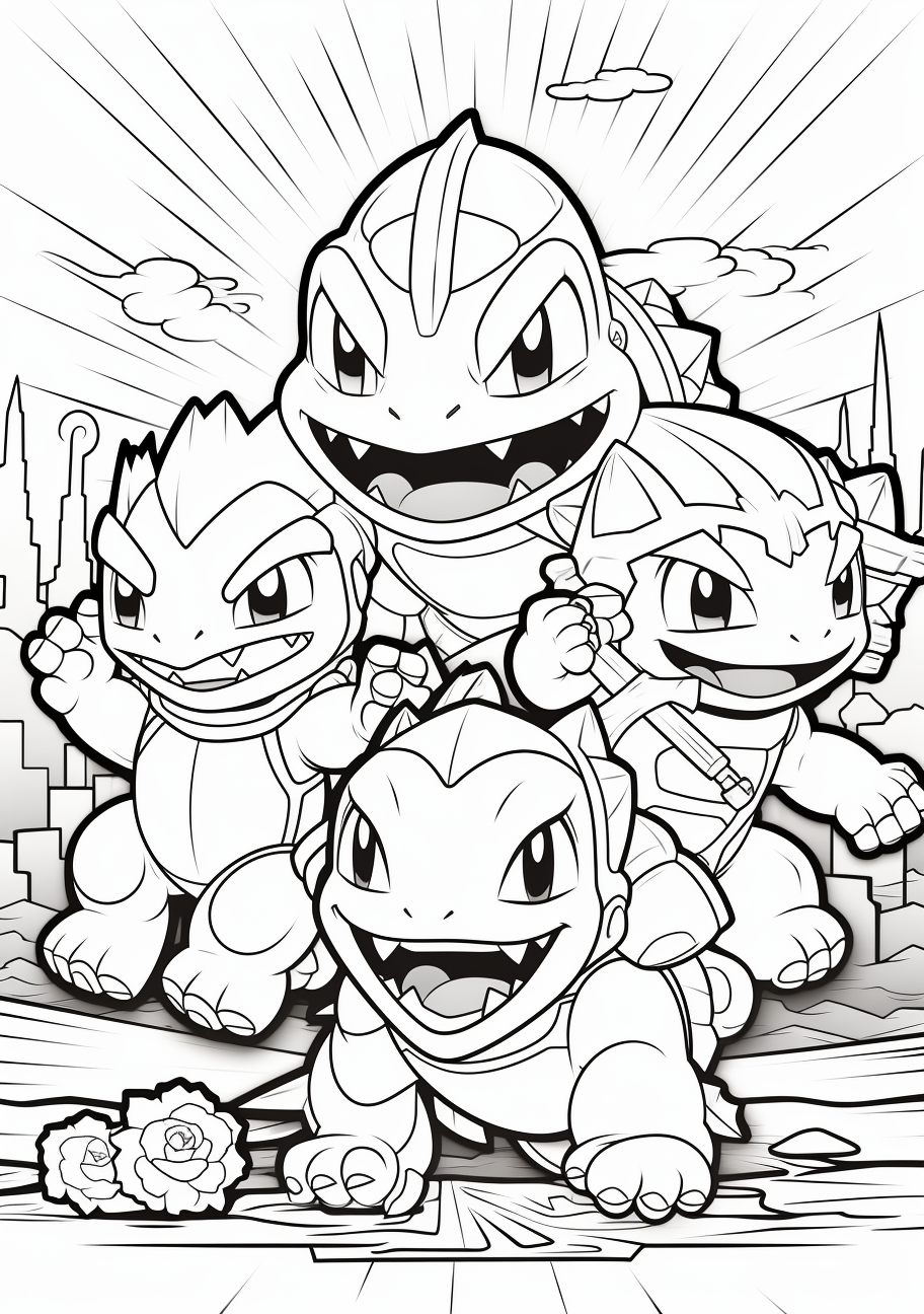 Coloring Page - Pokemon advanced coloring pages 71