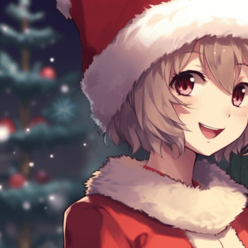 matching anime christmas girl pfp, aesthetic matching pfp ideas