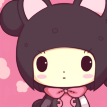 my melody and kuromi matching pfp, aesthetic matching pfp ideas