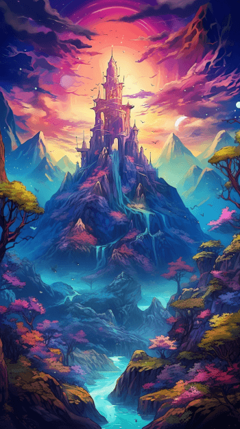 Magical Landscapes Manga Wallpapers, Anime Art, Manga Scenes