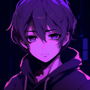 Expert Purple Anime PFP