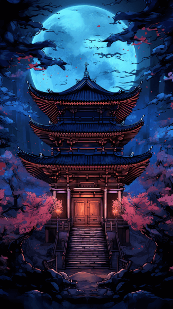 Sacred Shrines Anime Art Wallpapers: HD Manga, Epic Fan Art