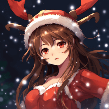 anime christmas pfp optimized space