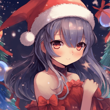 christmas pfp anime