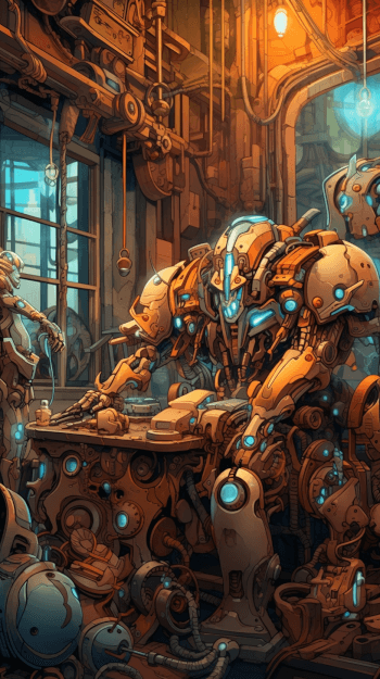 Robot Mechs Manga Wallpapers - Stunning Anime Artwork