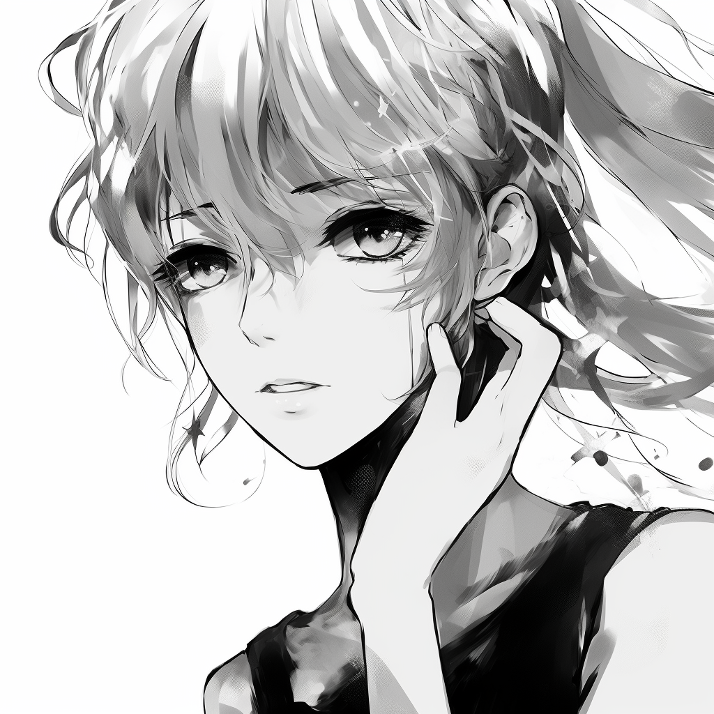 Black And White Anime Female Profile Picture - Anime Profile Picture Black  And White (@pfp) | Hero