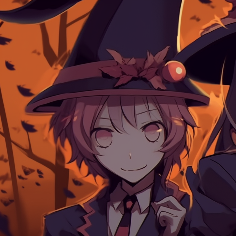 Ghoulish Love Halloween Anime - Matching Pfp Pinterest Halloween Theme  Aesthetic Matching Pfp Ideas (@pfp)