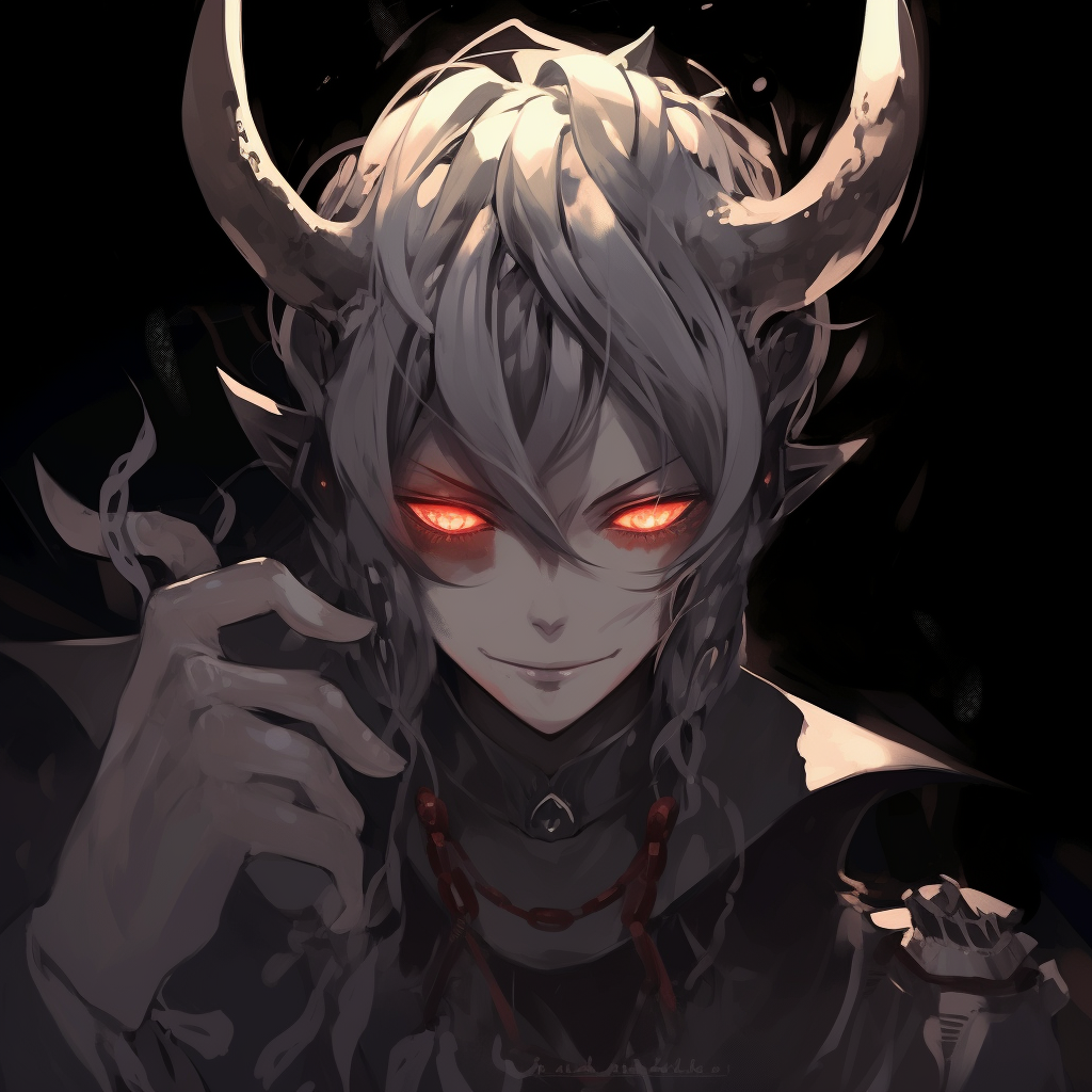 Anime Demon King Profile - Demonic Anime Pfp (@pfp)