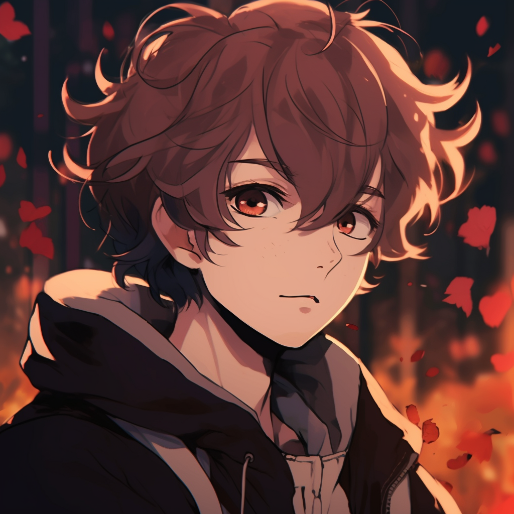 Anime boy with bold lines - Anime Boy PFP Aesthetic Selection (@pfp) | Hero