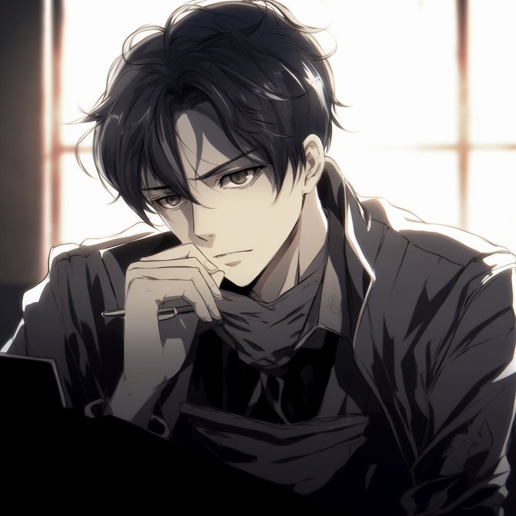 Intense Levi Ackerman Close Up - Male Anime Pfp Hub (@pfp) | Hero