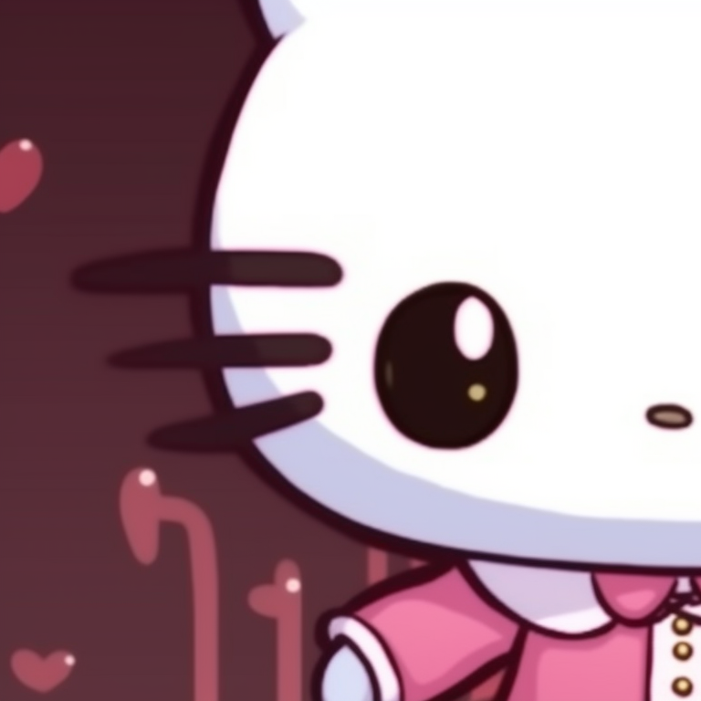 Sweet Kitty Duo Hello - Matching Pfp Hello Kitty Aesthetic