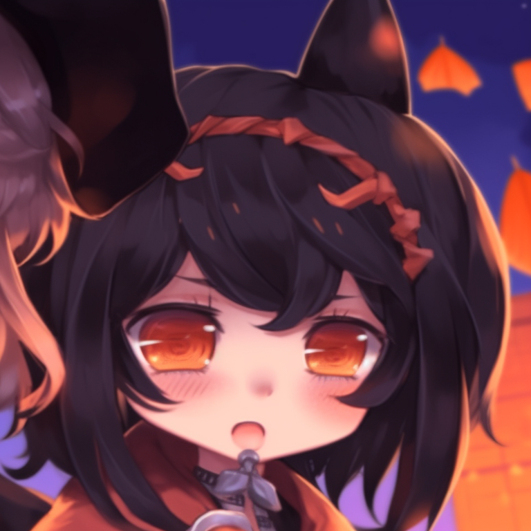 Animated Halloween Matching Couple Profile Island - Anime Couple Pfp  Matching Halloween Theme Aesthetic Matching Pfp Ideas (@pfp)