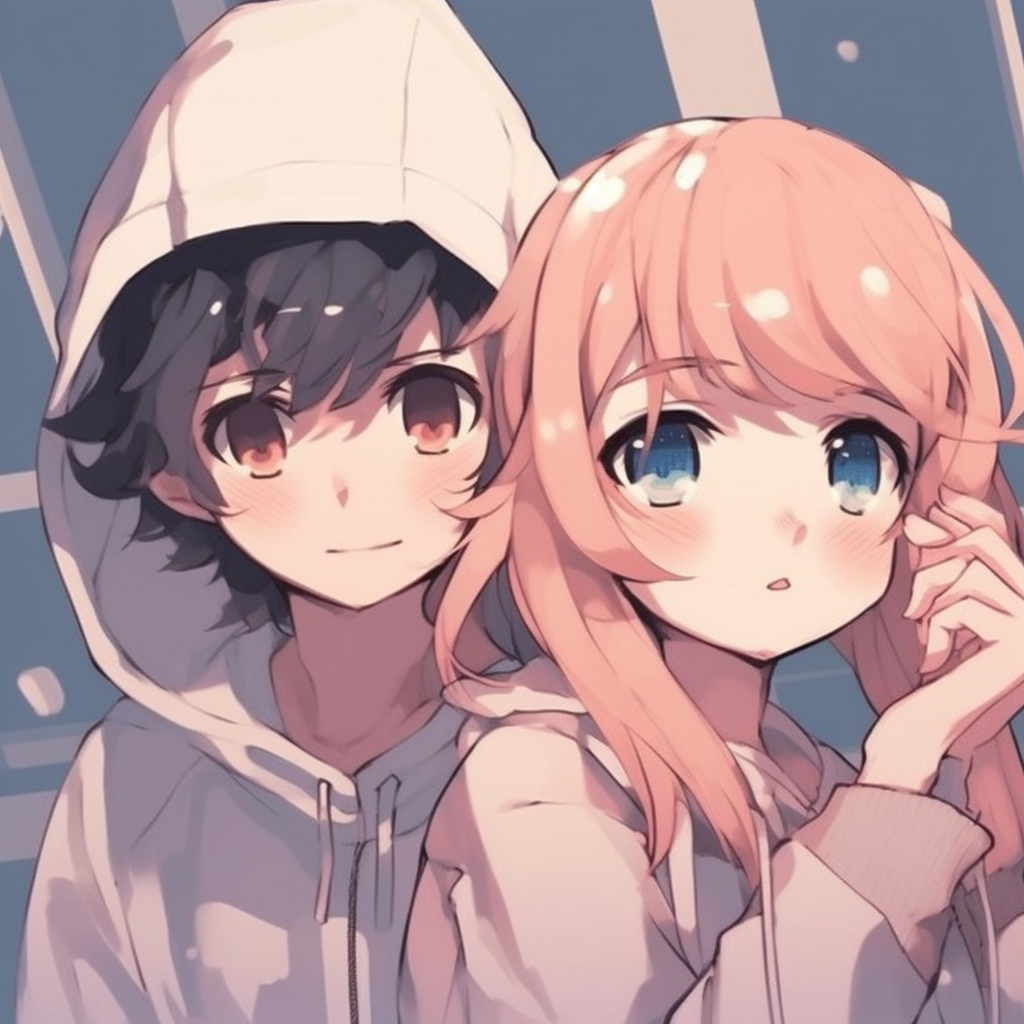 Two Close Friends In Animated - Matching Pfp For 2 Friends Anime (@pfp) |  Hero