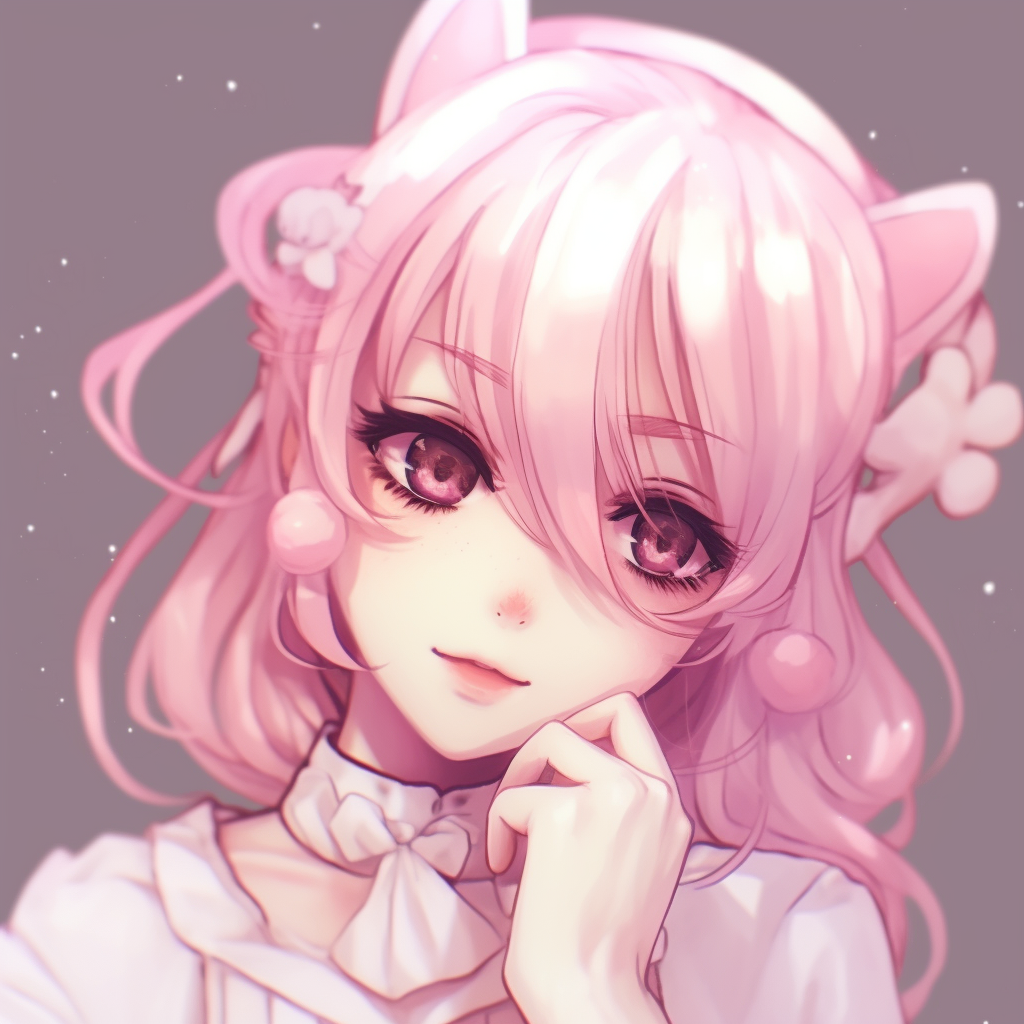 Pink Anime Princess Profile - Pink Anime Girl Pfp Gallery (@pfp)