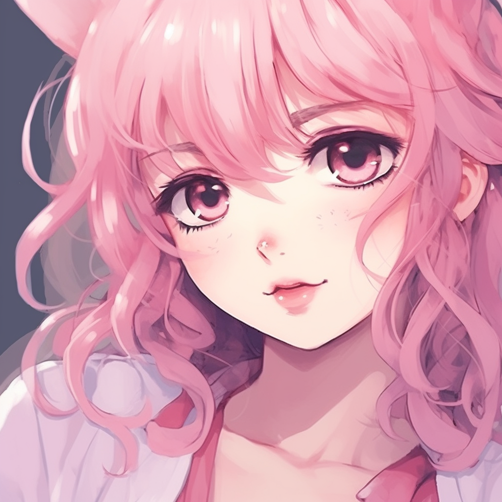 Pink Anime Princess Profile - Pink Anime Girl Pfp Gallery (@pfp)