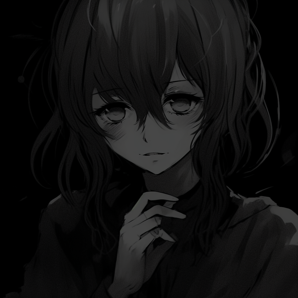 aesthetic anime profile pictures  girl, boy, kawaii, dark, aesthetic. 