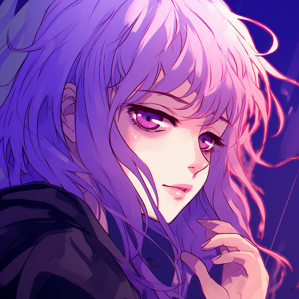 Purple Anime Character Pfps - Anime Purple Pfp Collection (@pfp