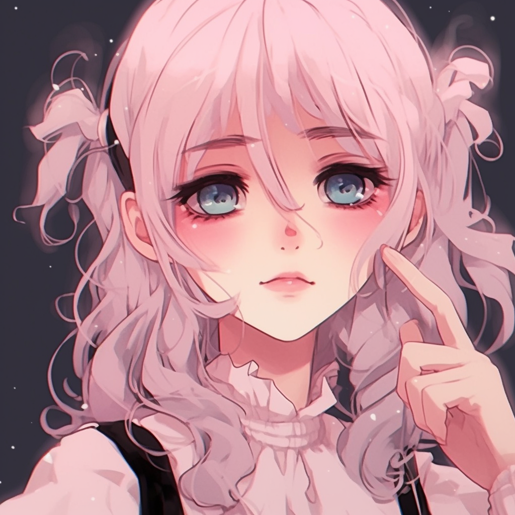 Cute and girly profile picture for discord