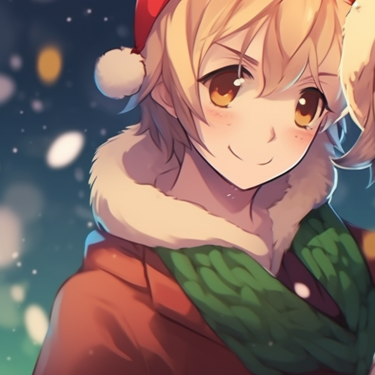 13 Best Matching Christmas pfp ideas | anime christmas, christmas icons,  anime