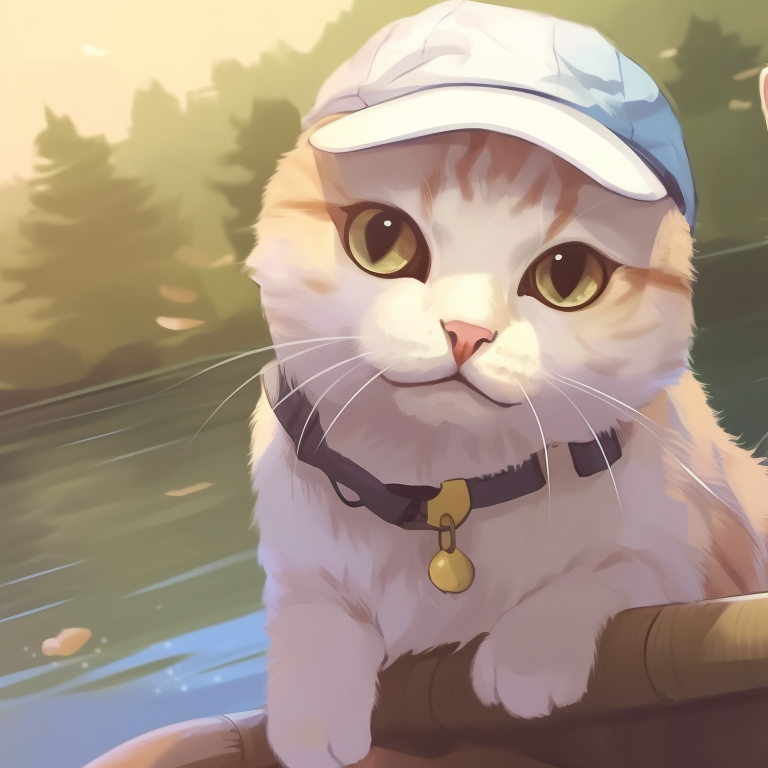 Aesthetic pfp cat