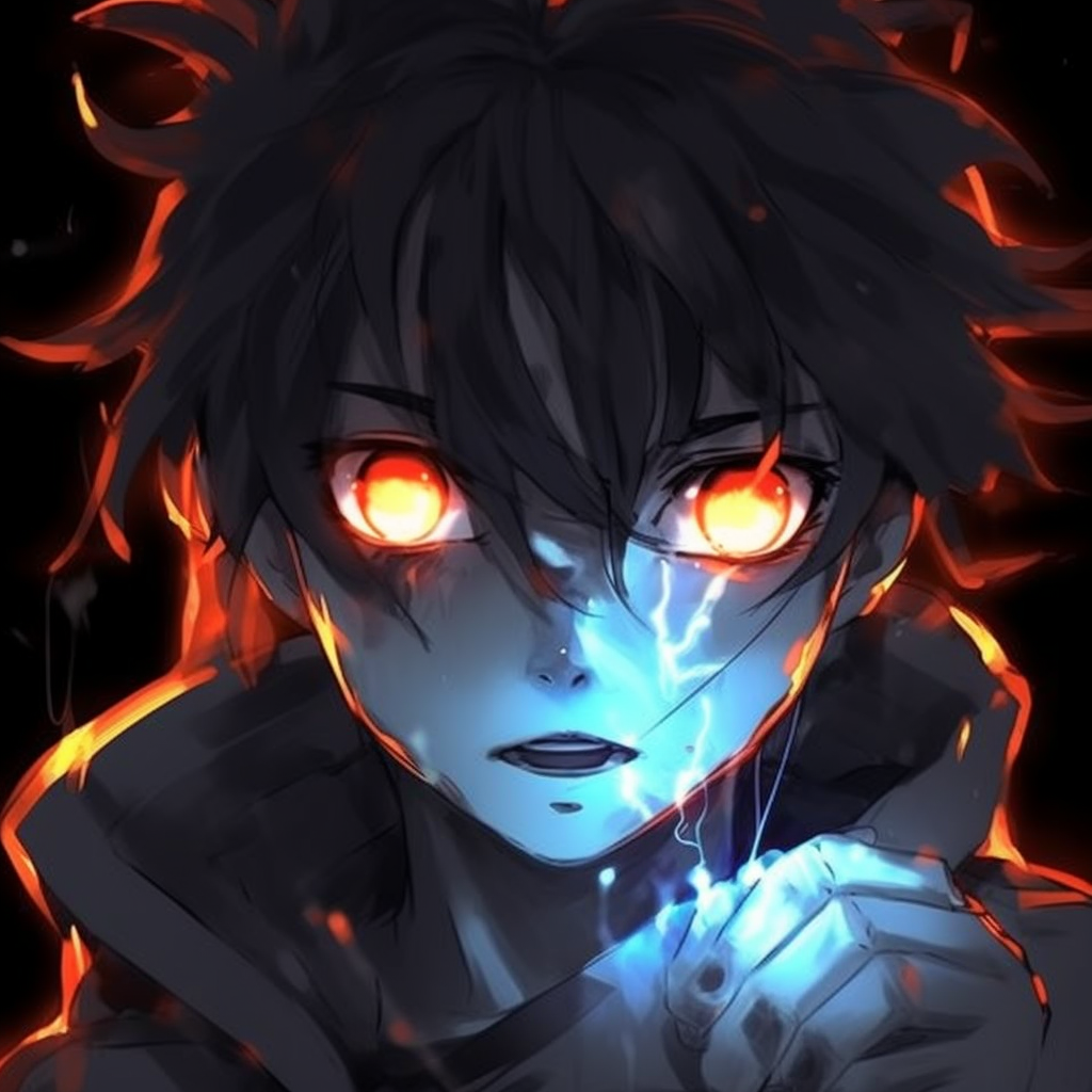 dark-anime-glowing-eyes-pfp-5 - Roblox