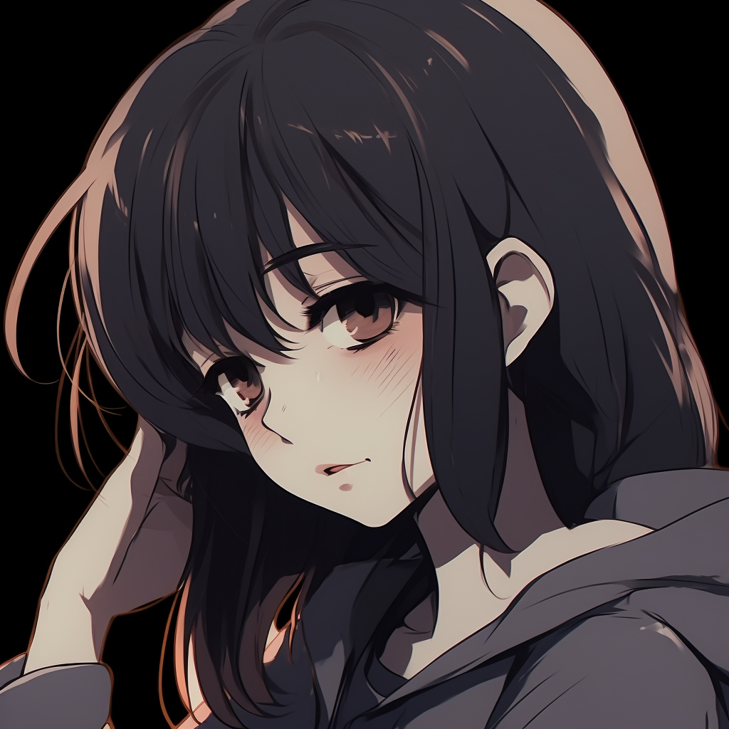 Depressed Anime Girl Pfp Avatar - Depressed Anime Girl Pfp (@pfp