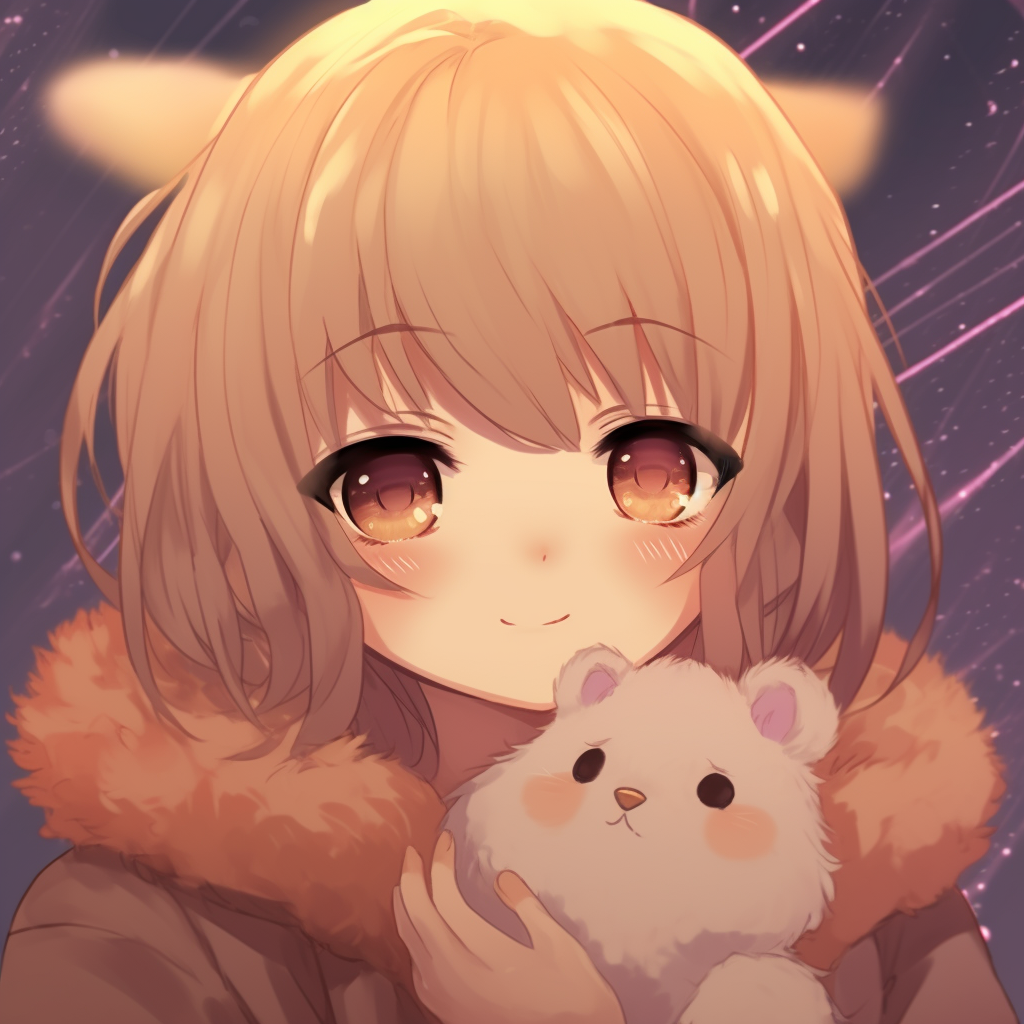 Bear anime girl pfp