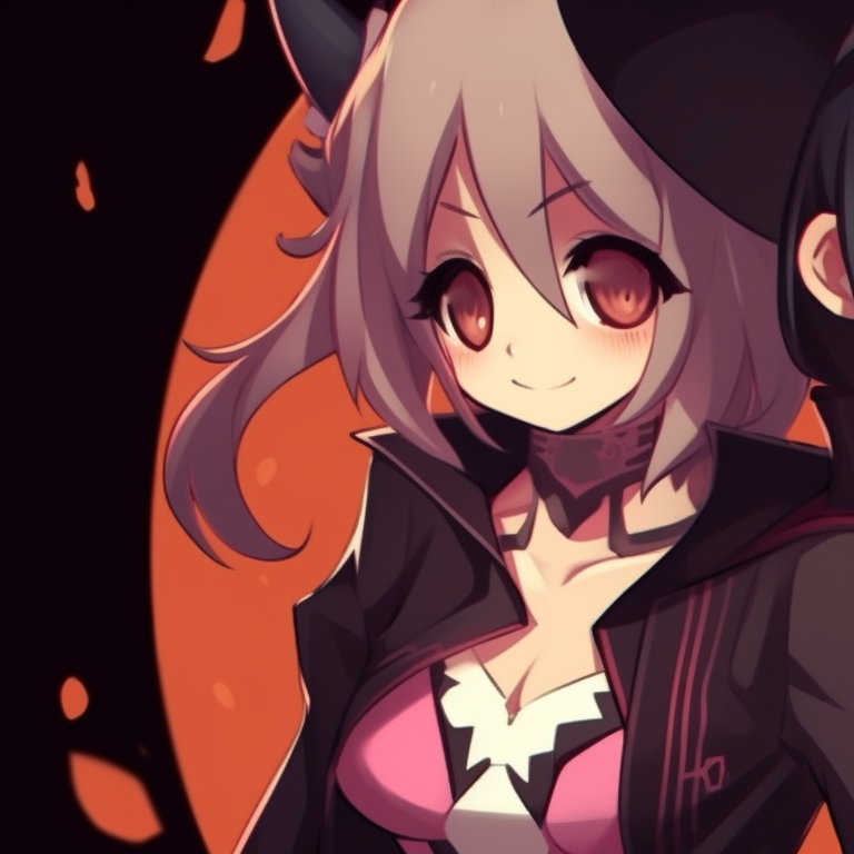 Grim Grin Animated Halloween - Anime Couple Pfp Matching Halloween Theme  Aesthetic Matching Pfp Ideas (@pfp)