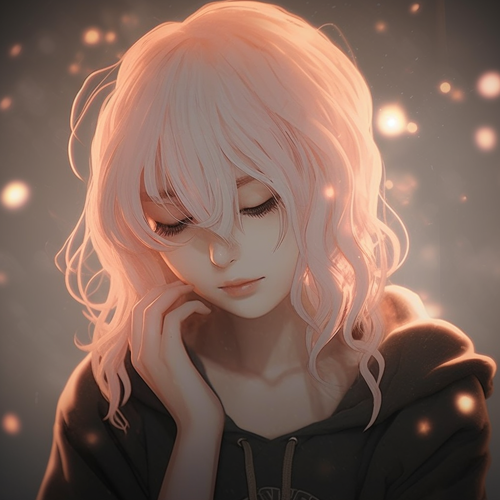 Aesthetic Anime Girl PFP - Cute Anime Girl PFP for TikTok, Discord