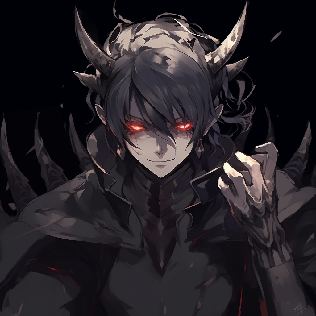 Anime Demon King Profile - Demonic Anime Pfp (@pfp)