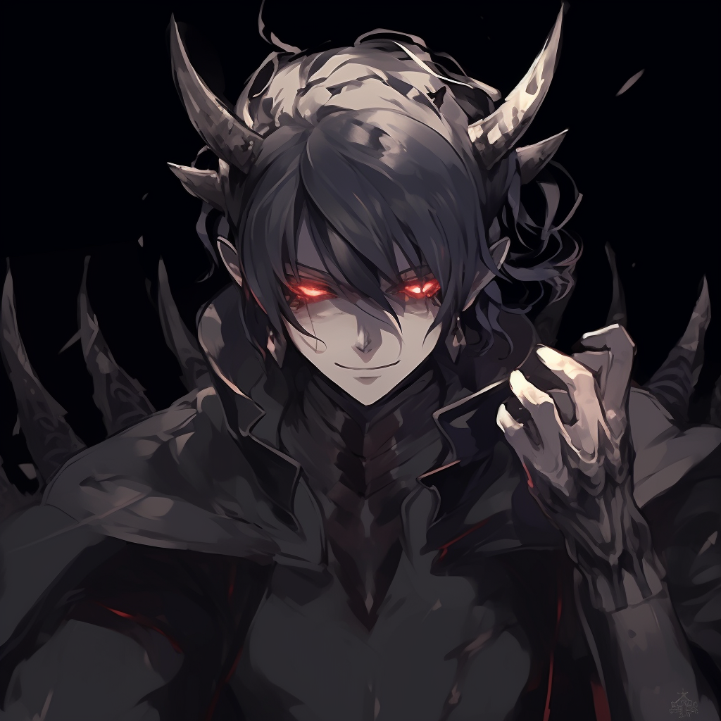 Anime Demon King Profile Demonic Anime Pfp pfp Hero