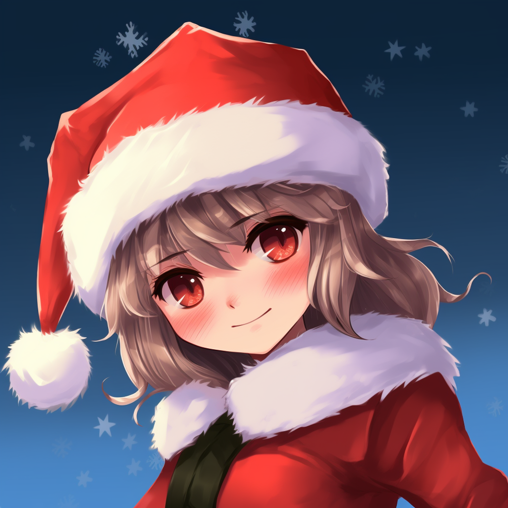 cute christmas anime