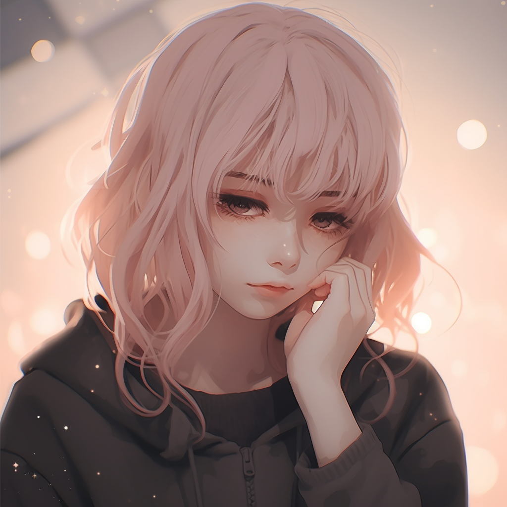 Anime Girl In Pastel Aesthetic - Aesthetic Anime Pfp Focus (@pfp