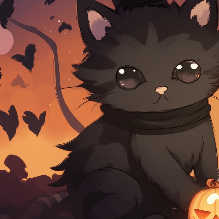 Matching Pfp Cats Halloween Theme Aesthetic Matching Pfp Ideas (@pfp)