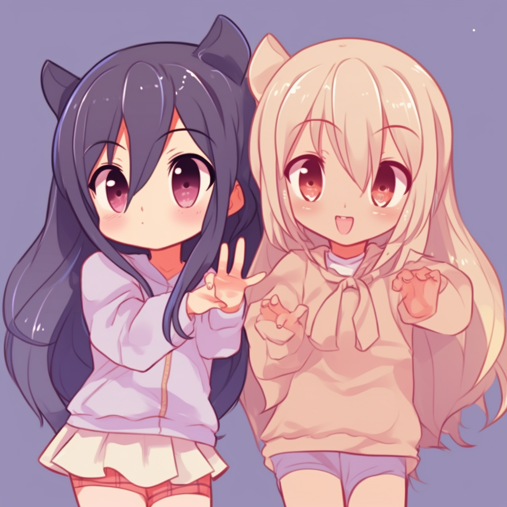 2 cute bff 🥰🥰 | Anime, Suzu, Tomboy
