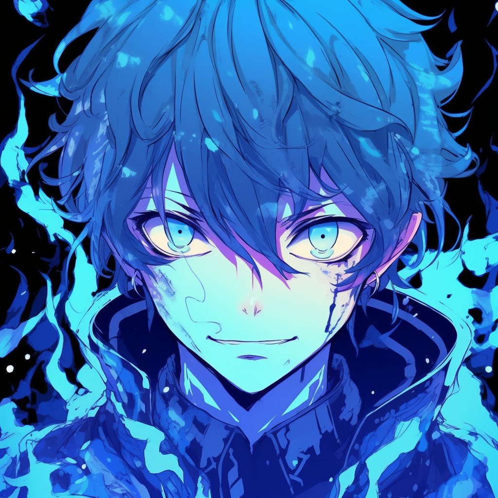 465c7ee7 e377 437a 9fbe 76ea7ebf9aef blue exorcist rin battle pose anime characters with blue pfp 3