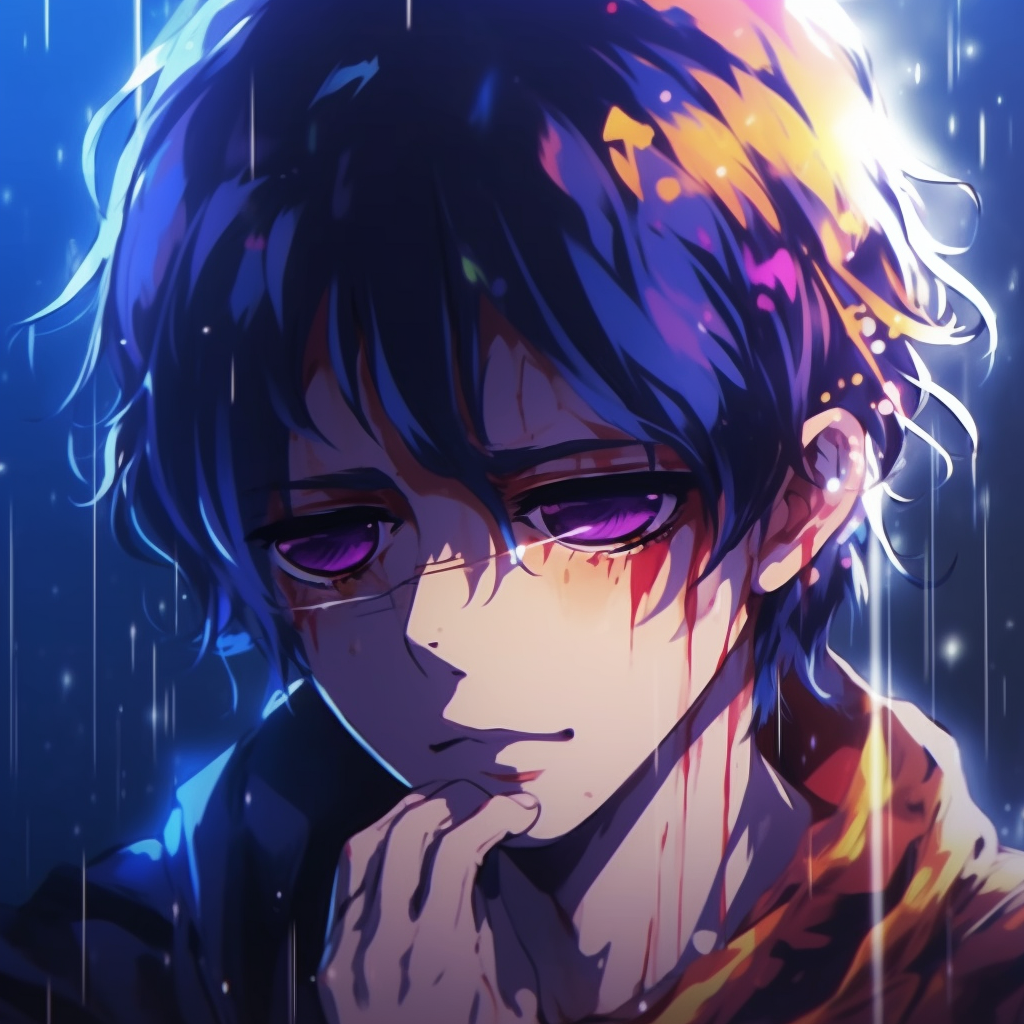 Download Sad Depressing Anime School Girl Crying Down Wallpaper |  Wallpapers.com