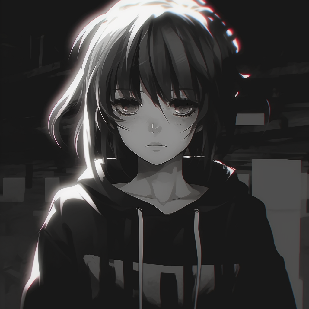 Somber Expression Anime Girl - Depressed Anime Girl Pfp (@pfp)