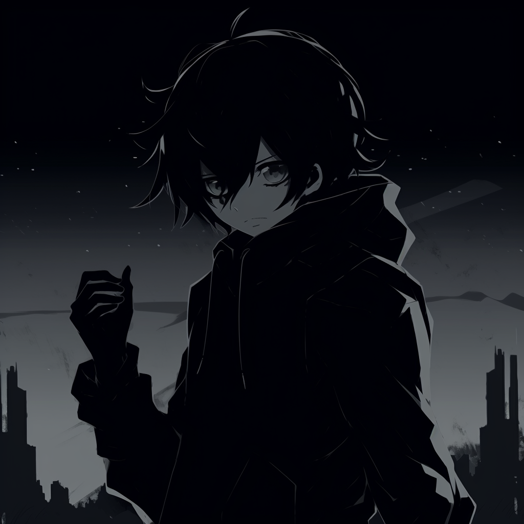 Half Lighted Mysterious Anime Profile - Anime Pfp Dark Aesthetic Collection  (@pfp)