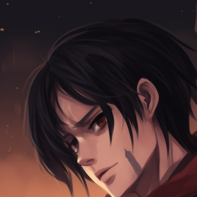 eren and mikasa matching pfp halloween theme, aesthetic matching pfp ...