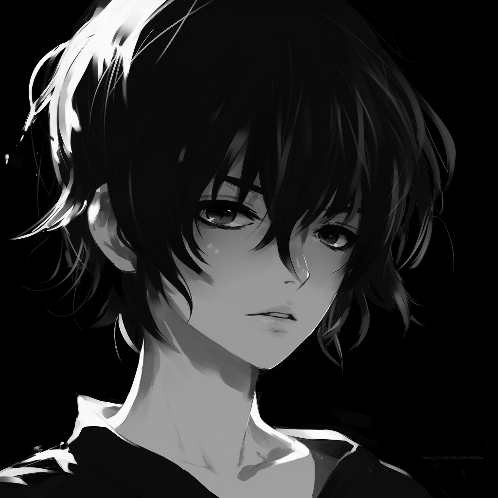 Top black and white pfp anime Posts - Spaces & Lists on Hero