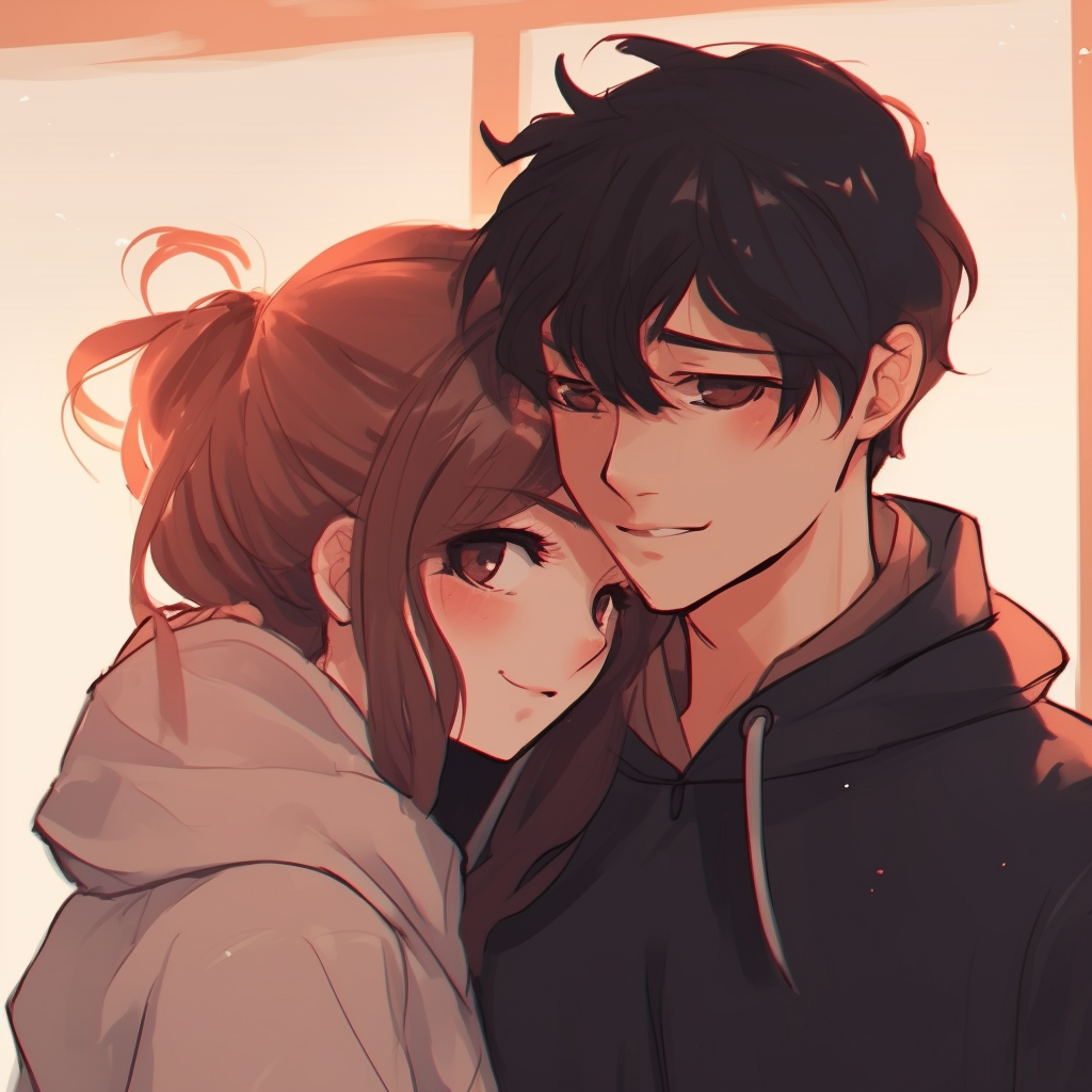 Cute Blushing Anime Couple PFP - artistic couple anime pfp - Image Chest -  Free Image Hosting And Sharing Made Easy