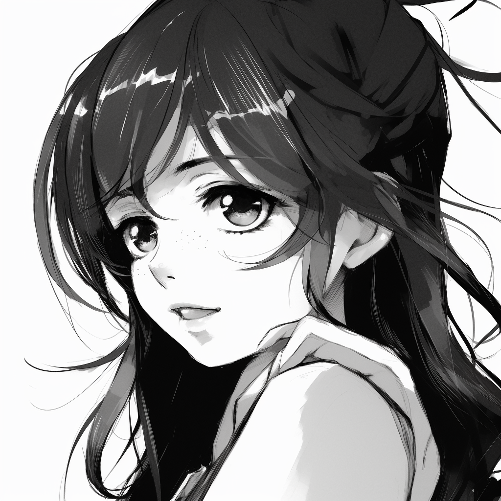 Anime profile picture black and white Posts - Spaces & Lists on Hero