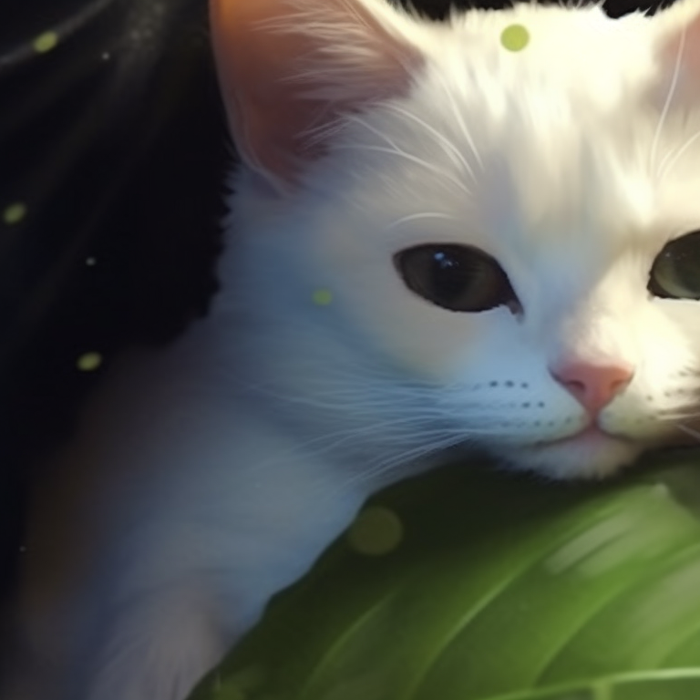 Leaf Cat - Discord Pfp