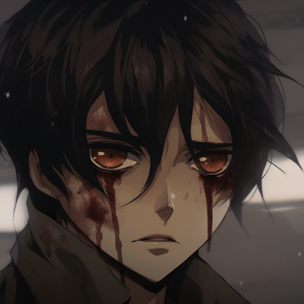 Sad Yuu - Anime and cartoon gif avatar