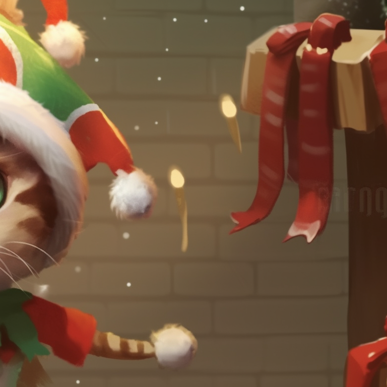 Yuletide Tabby Twins Adorable - Matching Cat Pfp Christmas Aesthetic  Matching Pfp Ideas (@pfp)