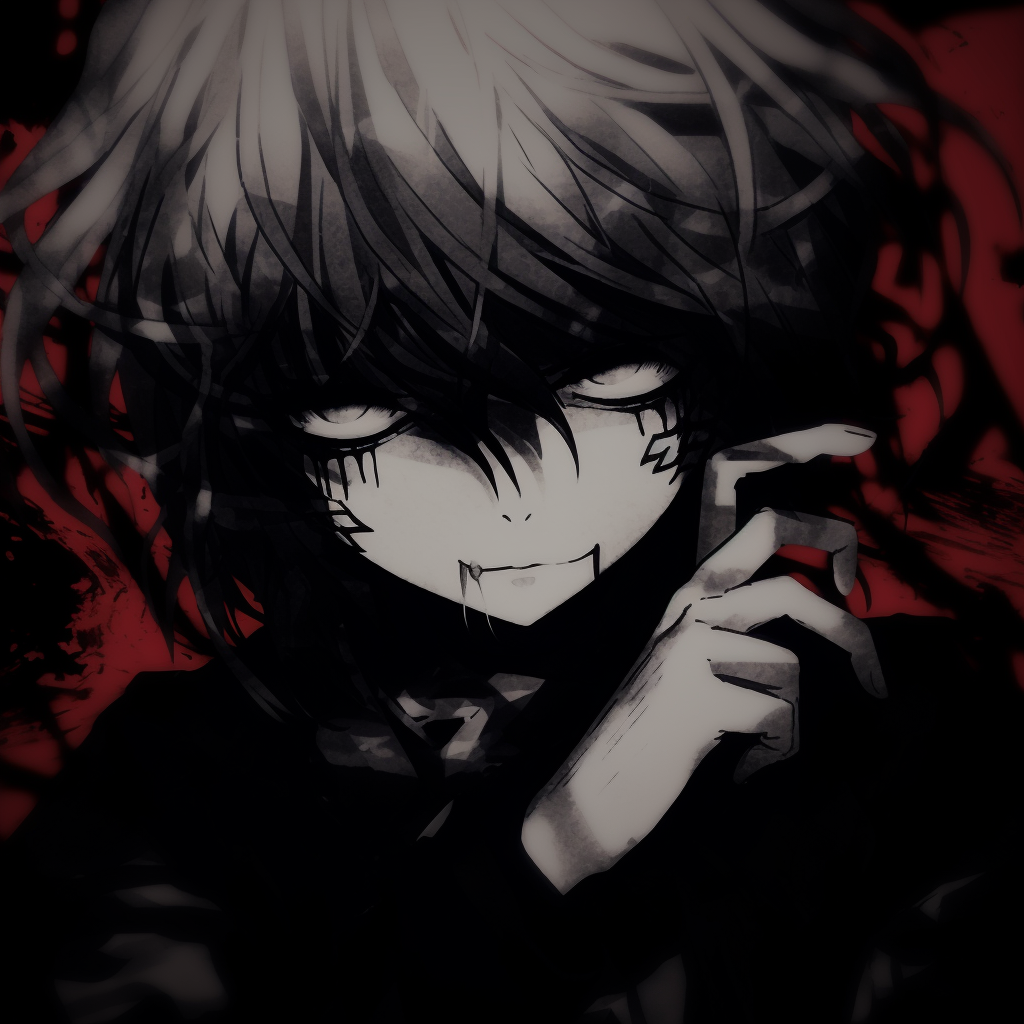 Enigmatic Boy With Hidden Eyes - Dark Aesthetic Anime Pfp Collection (@pfp)